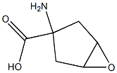 6-Oxabicyclo[3.1.0]hexane-3-carboxylicacid,3-amino-(9CI) Structure