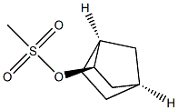 Bicyclo[2.2.1]heptan-2-ol, methanesulfonate, (1R,2S,4S)-rel- (9CI) 化学構造式