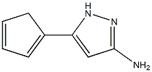 1H-Pyrazol-3-amine,5-(1,3-cyclopentadien-1-yl)-(9CI) Structure