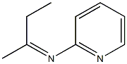 2-Pyridinamine,N-(1-methylpropylidene)-(9CI) 结构式