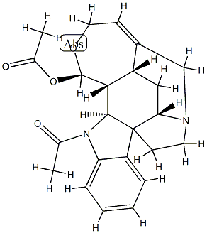 2864-87-1 (17R)-1-Acetyl-19,20-didehydro-17,18-epoxycuran-17-ol acetate