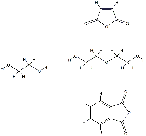 1,3-Isobenzofurandione, polymer with 1,2-ethanediol, 2,5-furandione and 2,2-oxybisethanol|