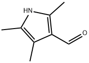 2,4,5-三甲基-1H-吡咯-3-甲醛 结构式