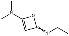 2H-옥세트-4-아민,2-(에틸이미노)-N,N-디메틸-(9CI)