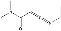 2-Propenamide,3-(ethylimino)-N,N-dimethyl-(9CI),288376-09-0,结构式