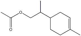 BETA,4-DIMETHYLCYCLOHEX-3-ENE-1-ETHYL ACETATE, 28839-13-6, 结构式
