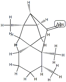 (1R)-1,1aβ,2,4,5,6,6a,7aβ-Octahydro-1,6β,6aβ-trimethyl-1α,2aα-methano-2aH-cyclopropa[b]naphthalen-7(3H)-one|