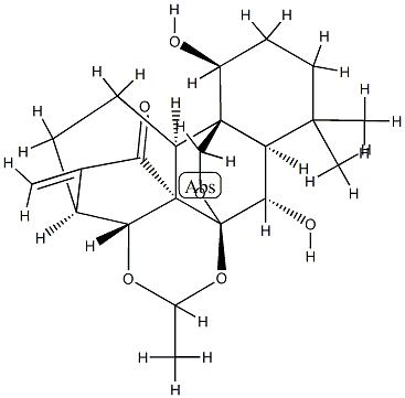 28957-05-3 (14R)-7,20-Epoxy-7β,14-[ethylidenebis(oxy)]-1α,6β-dihydroxykaur-16-en-15-one