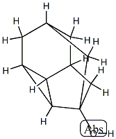 2,4-Methano-2H-cycloprop[cd]inden-2-ol,octahydro-(9CI) Structure