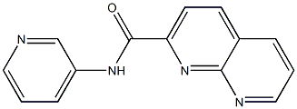 1,8-Naphthyridine-2-carboxamide,N-3-pyridinyl-(9CI) Structure