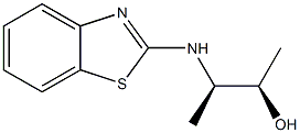 2-Butanol,3-(2-benzothiazolylamino)-,threo-(8CI),28971-31-5,结构式