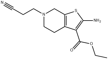 28981-92-2 Ethyl-2-amino-6-(2-cyanoethyl)-4,5,6,7-tetrahydrothieno[2,3-c]pyridine-3-carboxylate