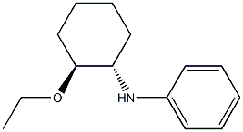 Benzenamine, N-[(1R,2R)-2-ethoxycyclohexyl]-, rel- (9CI),290348-43-5,结构式