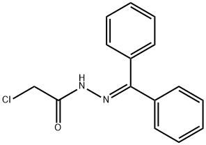 2-CHLORO-N''-(DIPHENYLMETHYLENE)ACETOHYDRAZIDE,29043-58-1,结构式