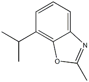 Benzoxazole,7-isopropyl-2-methyl-(8CI) Structure