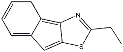 8H-Indeno[1,2-d]thiazole,2-ethyl-(9CI) Structure