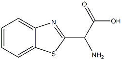 2-Benzothiazoleaceticacid,alpha-amino-(8CI,9CI) Struktur