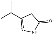 3-异丙基-1H-吡唑-5(4H)-酮,29211-67-4,结构式