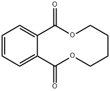 2,7-Benzodioxecin-1,8-dione,3,4,5,6-tetrahydro-(9CI) 结构式