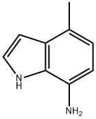 1H-인돌-7-아민,4-메틸-(9CI)