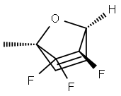 7-Oxabicyclo[2.2.1]hept-2-ene,5,6,6-trifluoro-1-methyl-,(1R,4S,5R)-rel-(9CI)|