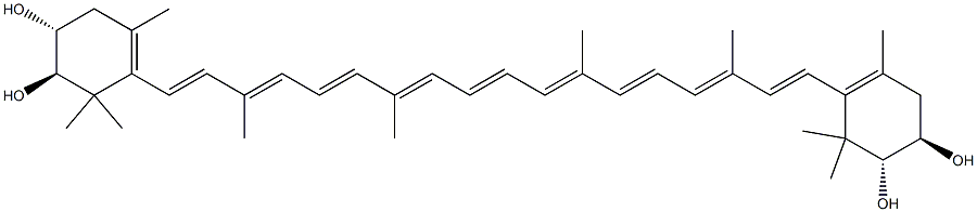 (2R,2'R,3R,3'R)-β,β-Carotene-2,2',3,3'-tetrol,29307-44-6,结构式