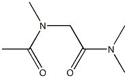 N-acetyl-N-methylglycine-N',N'-dimethylamide,29399-02-8,结构式
