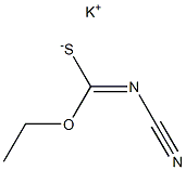 Cyanoimidothiocarbonic acid O-ethyl S-potassium salt,29422-34-2,结构式