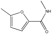 2-Furancarboxamide,N,5-dimethyl-(9CI) Struktur