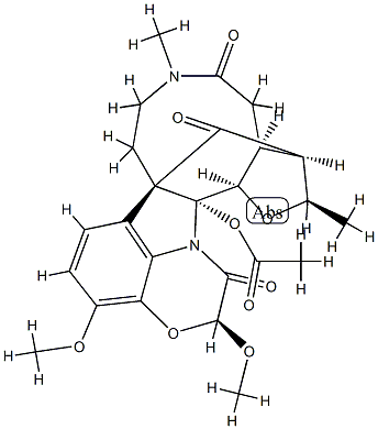 11-Methoxy-21-oxodichotine (neutral)2-acetate Struktur