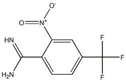 4-(trifluoromethyl)-2-nitrobenzamidine 化学構造式