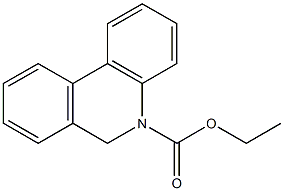 Ethyl=5(6H)-phenanthridinecarboxylate Struktur