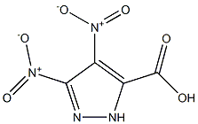 1H-Pyrazole-3-carboxylicacid,4,5-dinitro-(9CI) Struktur