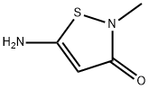 3(2H)-Isothiazolone,5-amino-2-methyl-(9CI) Struktur