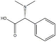 (R)-2-(二甲氨基)-2-苯乙酸,29810-09-1,结构式