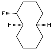 Naphthalene, 1-fluorodecahydro-, (1R,4aR,8aR)-rel- (9CI) Structure