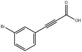 (3-Bromo-phenyl)-propynoic acid, 29835-28-7, 结构式