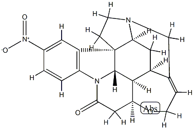 2-Nitrostrychnidin-10-one Structure