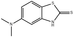 2(3H)-Benzothiazolethione,5-(dimethylamino)-(9CI) Structure
