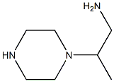 1-Piperazineethanamine,-bta--methyl-(9CI) Struktur