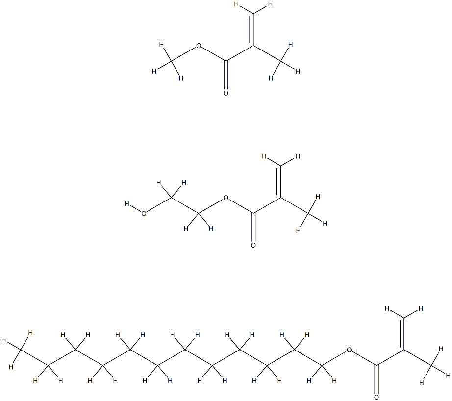 2-프로펜산,2-메틸-,도데실에스테르,2-히드록시에틸2-메틸-2-프로펜산및메틸2-메틸-2-프로펜산중합체