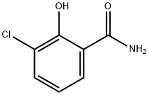 3-氯-2-羟基苯甲酰胺 结构式