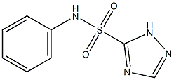 1H-1,2,4-Triazole-3-sulfonamide,N-phenyl-(9CI) 结构式