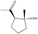 Ethanone, 1-[(1R,2R)-2-hydroxy-2-methylcyclopentyl]-, rel- (9CI) 结构式