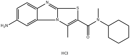 YM 298198 hydrochloride 化学構造式