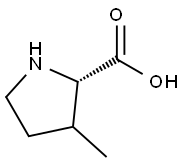 3-methylproline Struktur