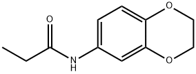 N-(2,3-dihydro-1,4-benzodioxin-6-yl)propanamide Struktur