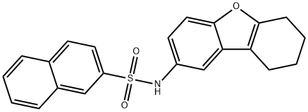 301315-50-4 N-(6,7,8,9-tetrahydrodibenzo[b,d]furan-2-yl)naphthalene-2-sulfonamide