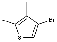 4-BroMo-2,3-diMethylthiophene, .2 化学構造式