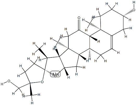 30164-79-5 (22S,25S)-22,25-Epoxy-3β,26-dihydroxyfurost-5-en-11-one